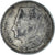 Moneda, Marruecos, Mohammed V, Dirham, 1960 / AH 1380, Paris, MBC, Plata, KM:55