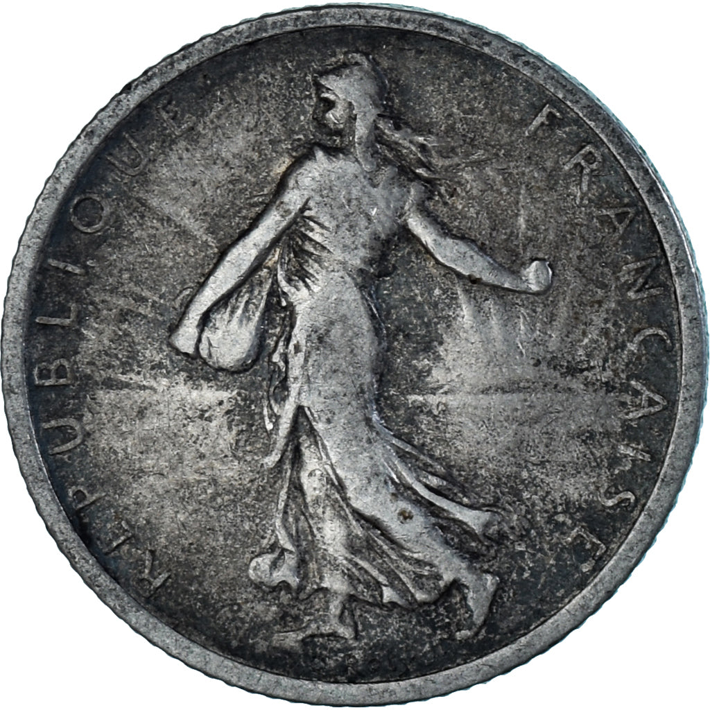 Munten, Frankrijk, Semeuse, Franc, 1898, Paris, ZF, Zilver, KM:844.1