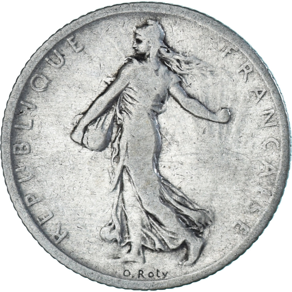 Coin, France, Semeuse, Franc, 1901, Paris, VF(30-35), Silver, KM:844.1