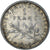 Munten, Frankrijk, Semeuse, Franc, 1909, Paris, ZF, Zilver, KM:844.1