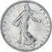 Moneda, Francia, Semeuse, Franc, 1909, Paris, MBC, Plata, KM:844.1, Gadoury:467