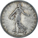 France, Semeuse, Franc, 1912, Paris, TTB, Argent, KM:844.1
