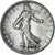Monnaie, France, Semeuse, Franc, 1908, Paris, TB, Argent, Gadoury:467, KM:844.1
