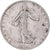 Moneta, Francia, Semeuse, Franc, 1910, Paris, MB+, Argento, KM:844.1