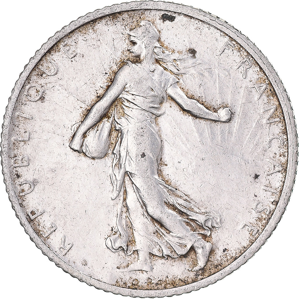 Monnaie, France, Semeuse, Franc, 1914, Paris, TTB, Argent, Gadoury:467, KM:844.1