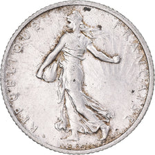 Monnaie, France, Semeuse, Franc, 1914, Paris, TTB, Argent, Gadoury:467, KM:844.1