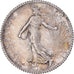Monnaie, France, Semeuse, Franc, 1920, Paris, SUP, Argent, Gadoury:467, KM:844.1