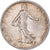 Moneta, Francia, Semeuse, Franc, 1917, Paris, SPL, Argento, KM:844.1