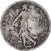France, Semeuse, Franc, 1902, Paris, TB, Argent, KM:844.1, Gadoury:467