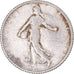 Monnaie, France, Semeuse, Franc, 1902, Paris, TB+, Argent, KM:844.1, Le