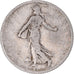 Moneta, Francia, Semeuse, Franc, 1902, Paris, MB+, Argento, KM:844.1, Le