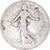 Moneta, Francia, Semeuse, Franc, 1907, Paris, MB+, Argento, KM:844.1