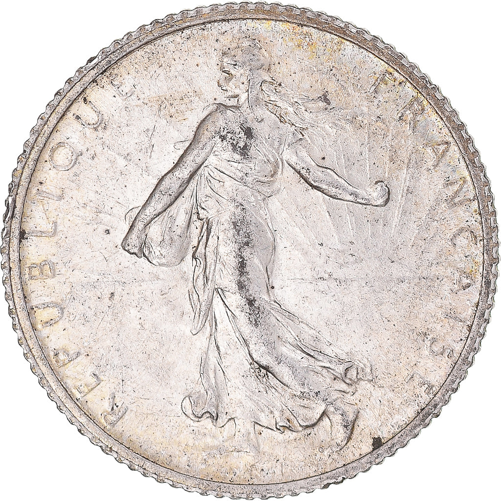 Monnaie, France, Semeuse, Franc, 1915, Paris, SUP+, Argent, Gadoury:467