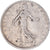 Monnaie, France, Semeuse, Franc, 1909, Paris, TB+, Argent, KM:844.1, Gadoury:467