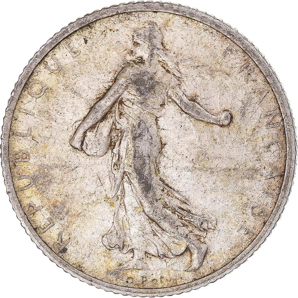 Monnaie, France, Semeuse, Franc, 1912, TB+, Argent, Gadoury:467