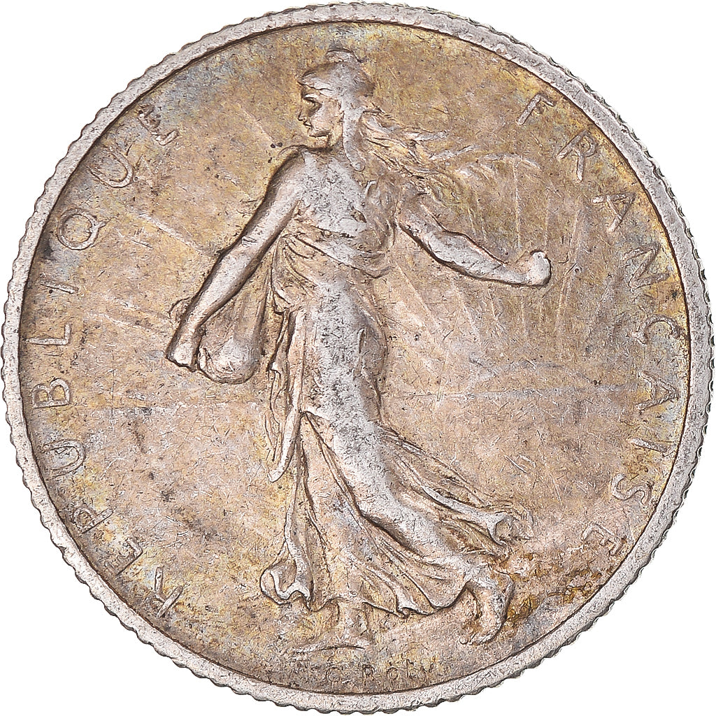 Monnaie, France, Semeuse, Franc, 1913, Paris, TTB, Argent, KM:844.1