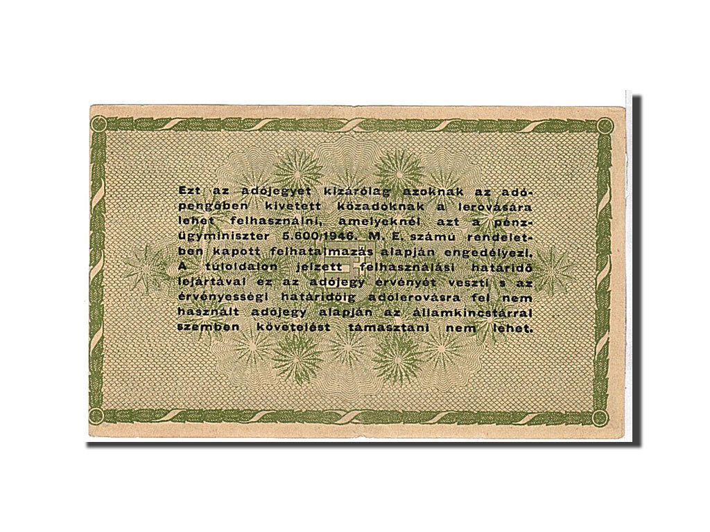 Banknote, Hungary, 50,000 (Ötvenezer) Adópengö, 1946, KM:138b, EF(40-45)