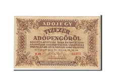 Banknote, Hungary, 10,000 (Tizezer) Adópengö, 1946, EF(40-45)