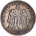 Coin, France, Hercule, 5 Francs, 1873, Bordeaux, VF(30-35), Silver, KM:820.2