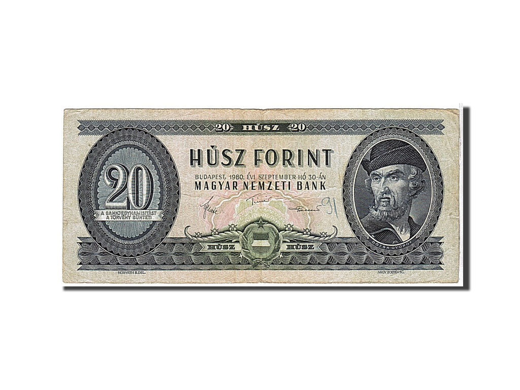 Banconote, Ungheria, 50 Forint, 1980, BB