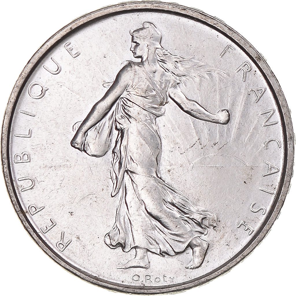 Coin, France, Semeuse, 5 Francs, 1961, Paris, MS(60-62), Silver, KM:926