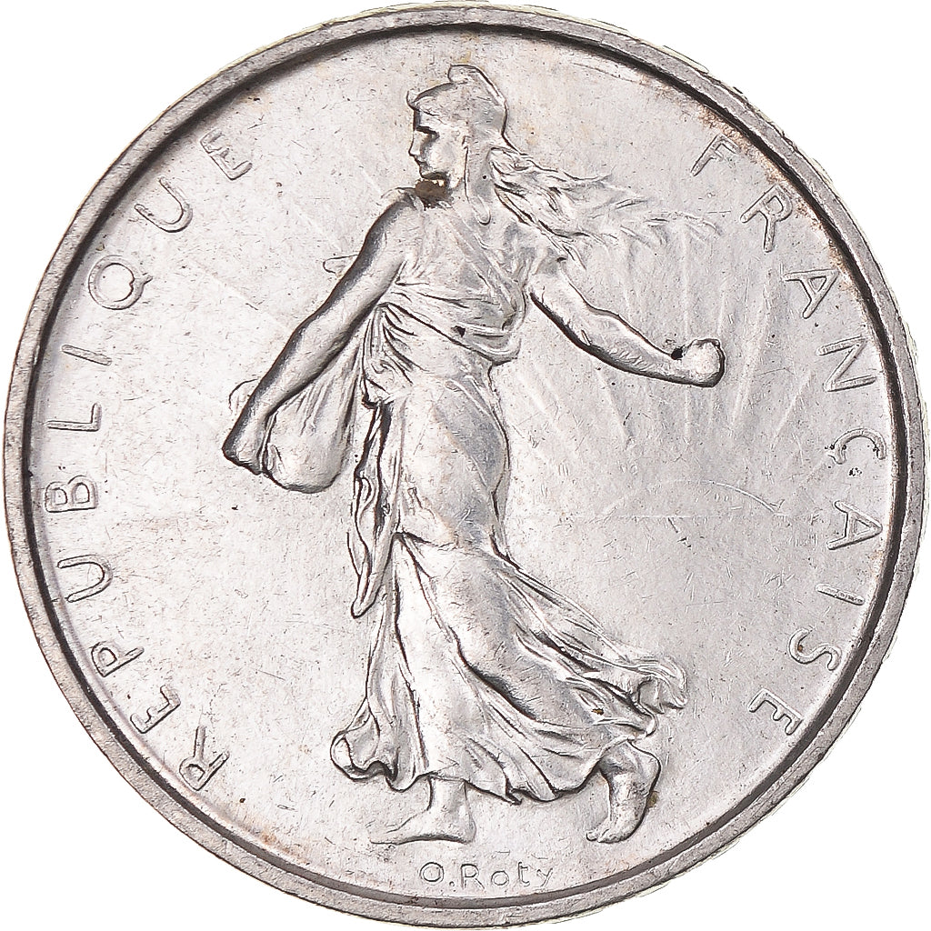 Coin, France, Semeuse, 5 Francs, 1961, Paris, MS(60-62), Silver, KM:926