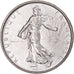 Moneda, Francia, Semeuse, 5 Francs, 1962, Paris, EBC+, Plata, KM:926
