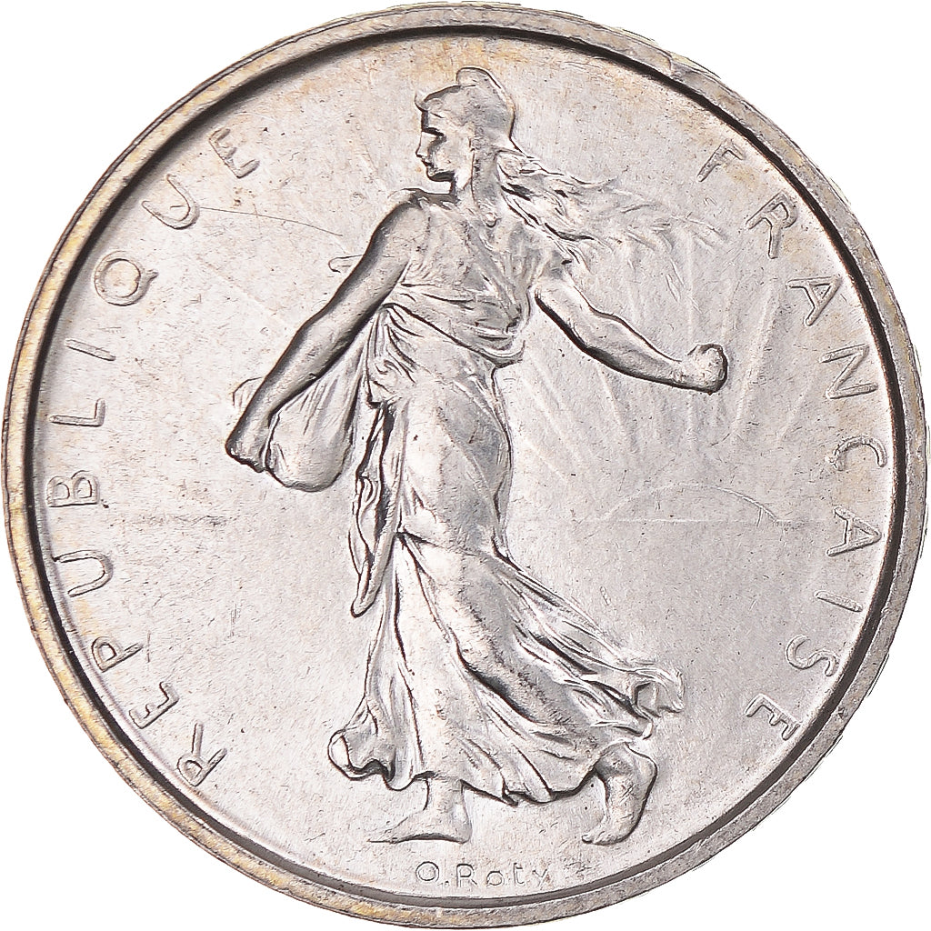 Coin, France, Semeuse, 5 Francs, 1962, Paris, MS(60-62), Silver, KM:926