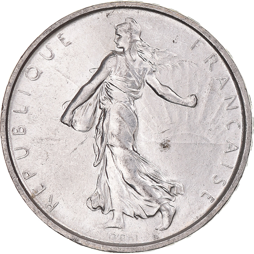 Coin, France, Semeuse, 5 Francs, 1963, Paris, MS(60-62), Silver, KM:926