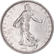 France, Semeuse, 5 Francs, 1966, Paris, MS(60-62), Silver, KM:926, Gadoury:770