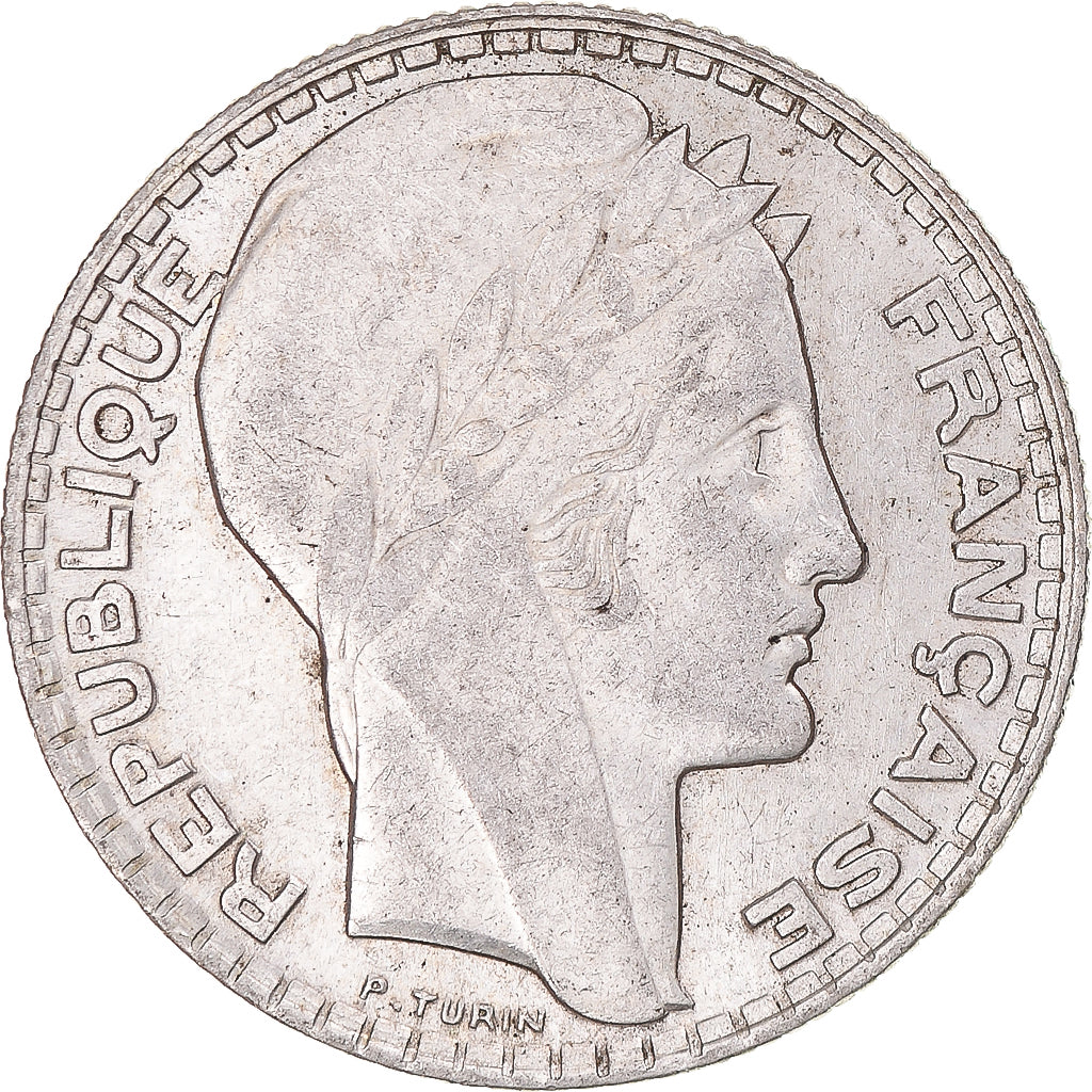 Moneta, Francia, Turin, 10 Francs, 1931, Paris, BB+, Argento, KM:878