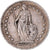 Münze, Schweiz, 1/2 Franc, 1948, Bern, SS, Silber, KM:23