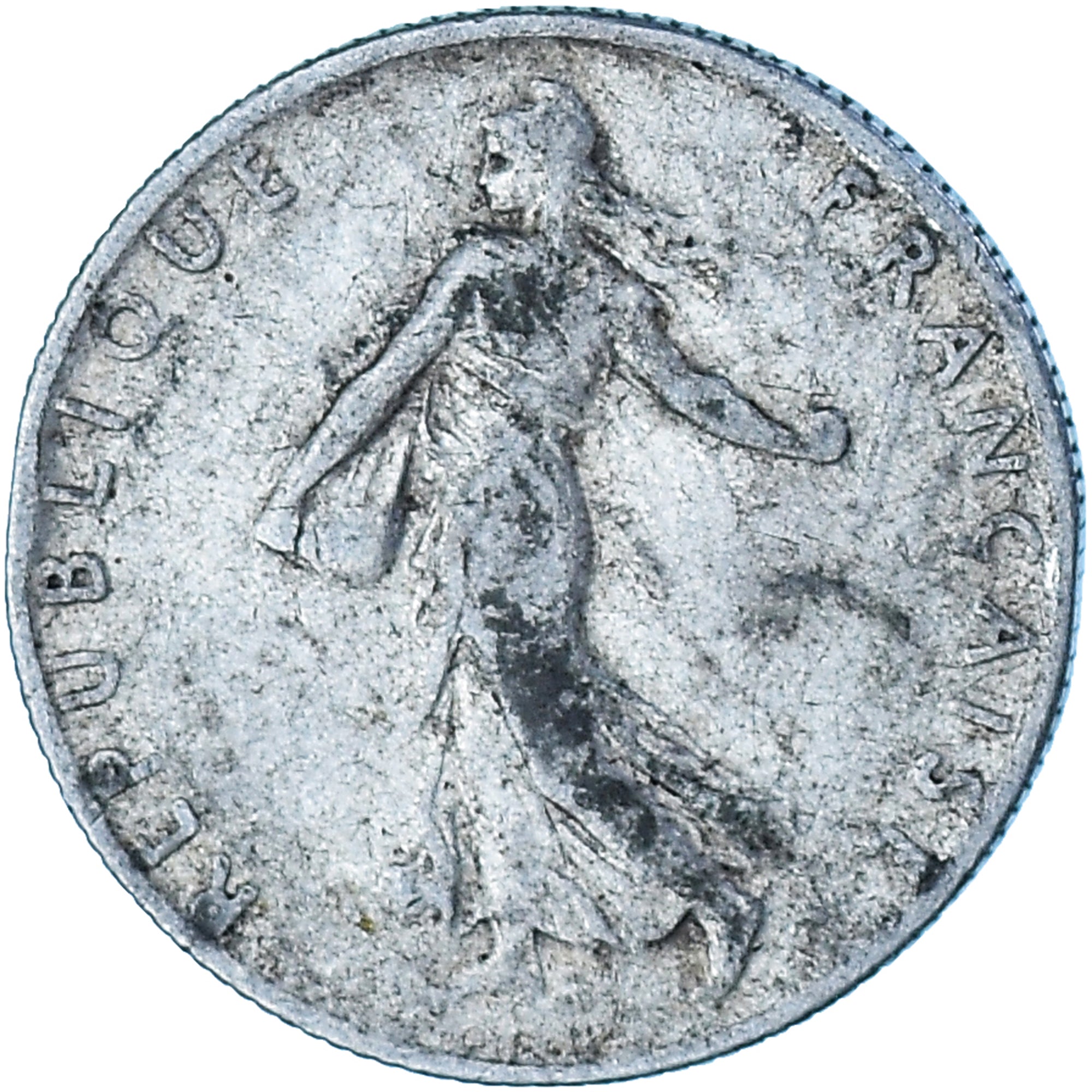 Moneta, Francja, Semeuse, 50 Centimes, 1909, Paris, VF(20-25), Srebro, KM:854