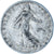 Munten, Frankrijk, Semeuse, 50 Centimes, 1909, Paris, FR, Zilver, KM:854