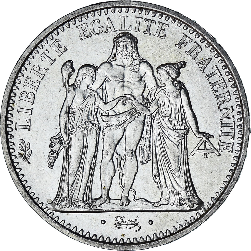 Münze, Frankreich, Hercule, 10 Francs, 1970, Paris, UNZ, Silber, KM:932
