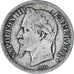 Monnaie, France, Napoleon III, Napoléon III, 2 Francs, 1866, Strasbourg, TB