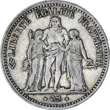 France, Hercule, 5 Francs, 1849, Paris, VF(30-35), Silver, KM:756.1, Gadoury:683