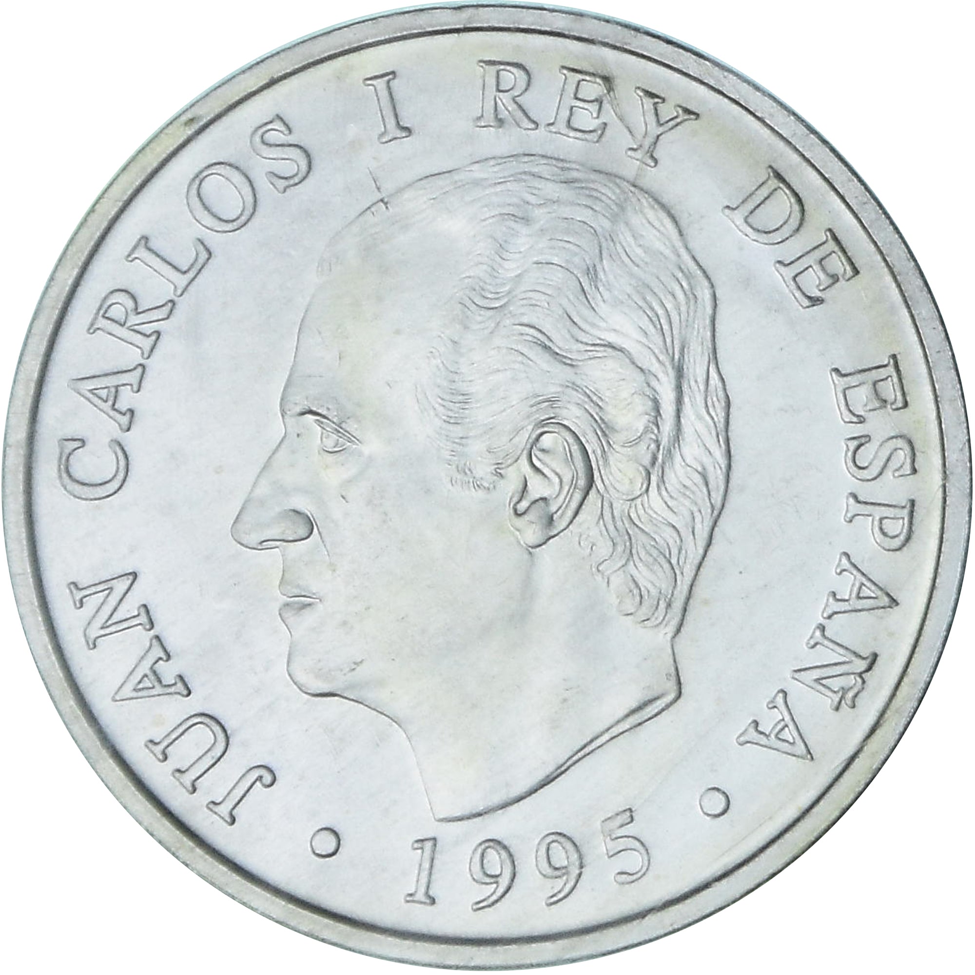 Moneta, Spagna, Juan Carlos I, 2000 Pesetas, 1995, Madrid, SPL+, Argento, KM:954