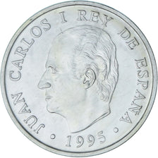 Coin, Spain, Juan Carlos I, 2000 Pesetas, 1995, Madrid, MS(64), Silver, KM:954