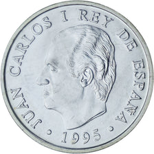Coin, Spain, Juan Carlos I, 2000 Pesetas, 1995, Madrid, MS(64), Silver, KM:954