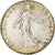 Munten, Frankrijk, Semeuse, 50 Centimes, 1917, Paris, ZF+, Zilver, KM:854