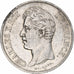 Moneda, Francia, Charles X, 5 Francs, 1827, Bayonne, BC+, Plata, KM:728.8