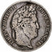 Coin, France, Louis-Philippe, 5 Francs, 1833, Nantes, VF(20-25), Silver