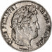 Moneta, Francia, Louis-Philippe, 5 Francs, 1842, Lille, MB+, Argento, KM:749.13