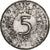GERMANY - FEDERAL REPUBLIC, 5 Mark, 1956, Stuttgart, EF(40-45), Silver, KM:112.1
