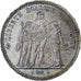 Monnaie, France, Hercule, 5 Francs, 1873, Paris, SUP+, Argent, KM:820.1