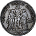 Monnaie, France, Hercule, 5 Francs, 1874, Bordeaux, TTB, Argent, KM:820.2