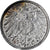 ALEMANIA - IMPERIO, Wilhelm II, Mark, 1915, Muldenhütten, Plata, EBC+, KM:14