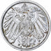 GERMANY - EMPIRE, Wilhelm II, Mark, 1914, Berlin, Silver, AU(50-53), KM:14
