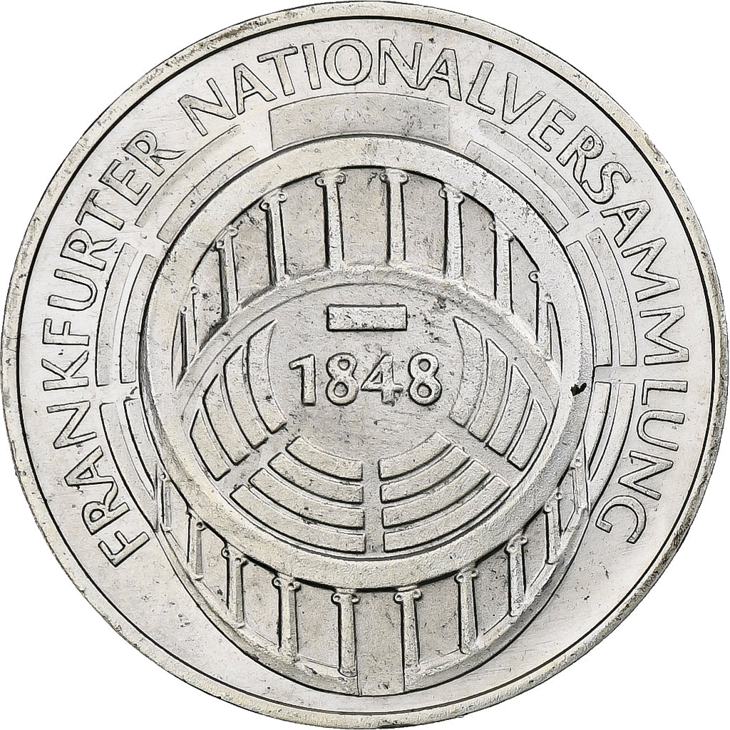 Coin, GERMANY - FEDERAL REPUBLIC, 5 Mark, 1973, Karlsruhe, Germany, AU(55-58)